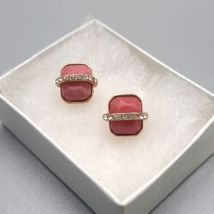 Retired Vince Camuto semi precious stone stud earrings